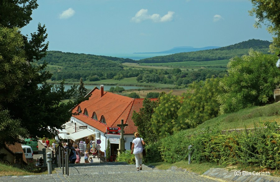 Tihany-Blick nach Baacsony
